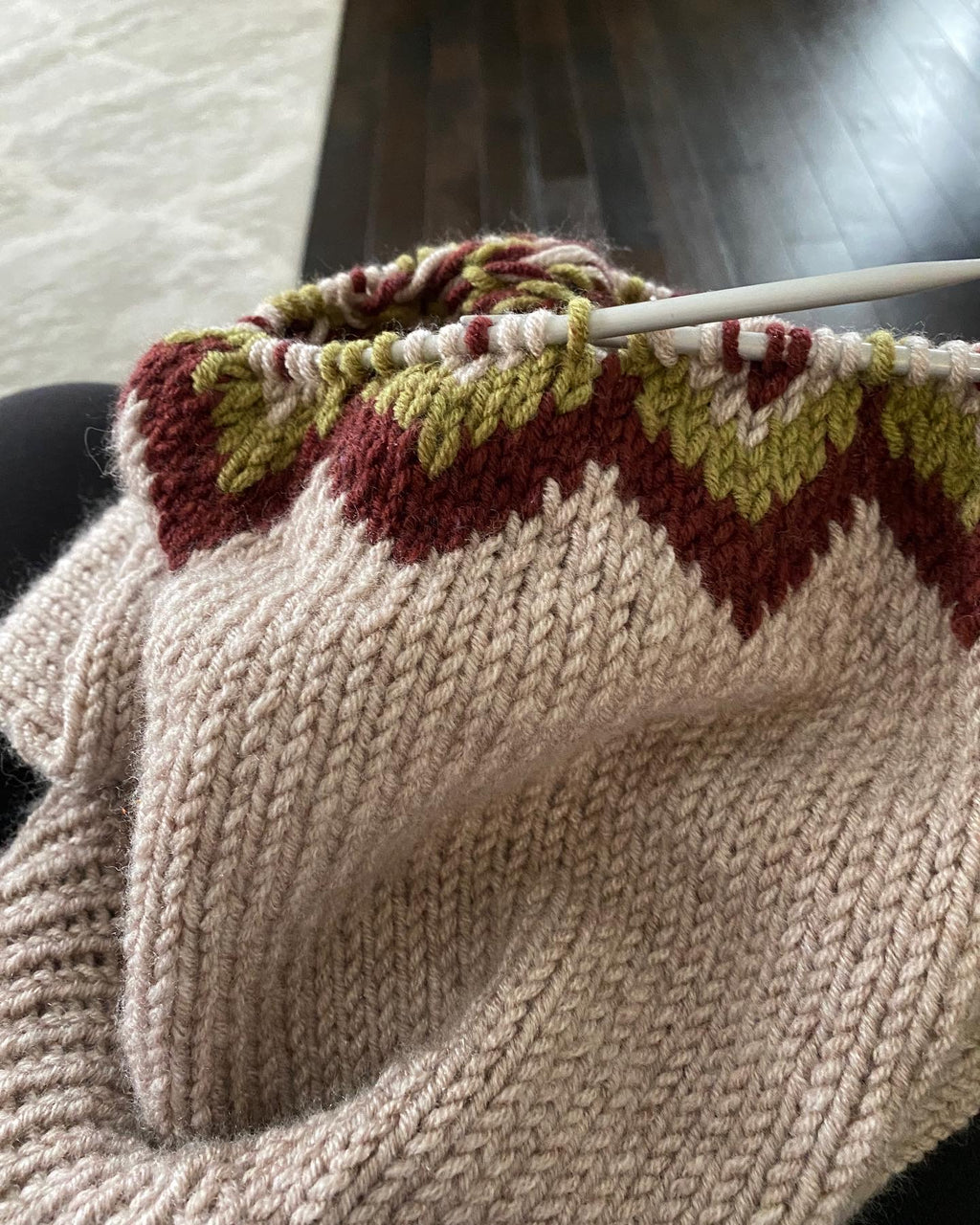 Children’s Hand knit Nordic Pullover Sweater