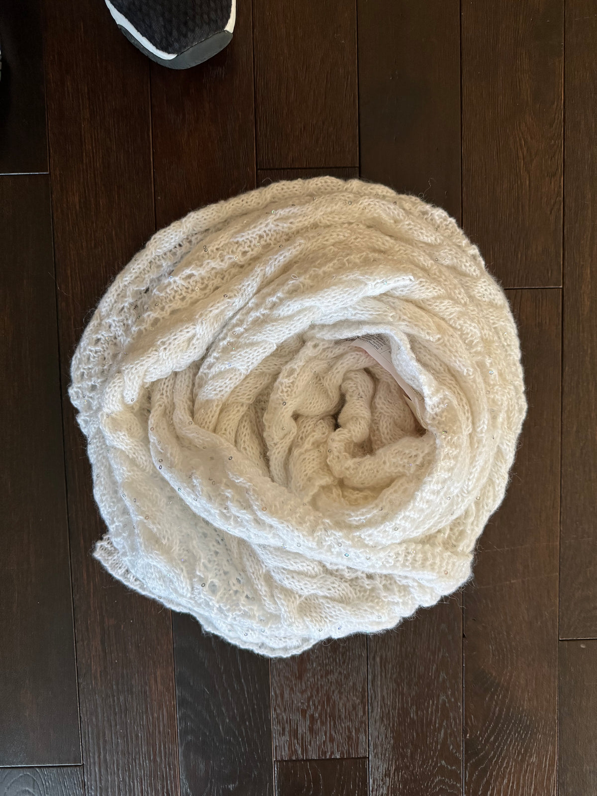Lacey Mohair Wrap or Scarf