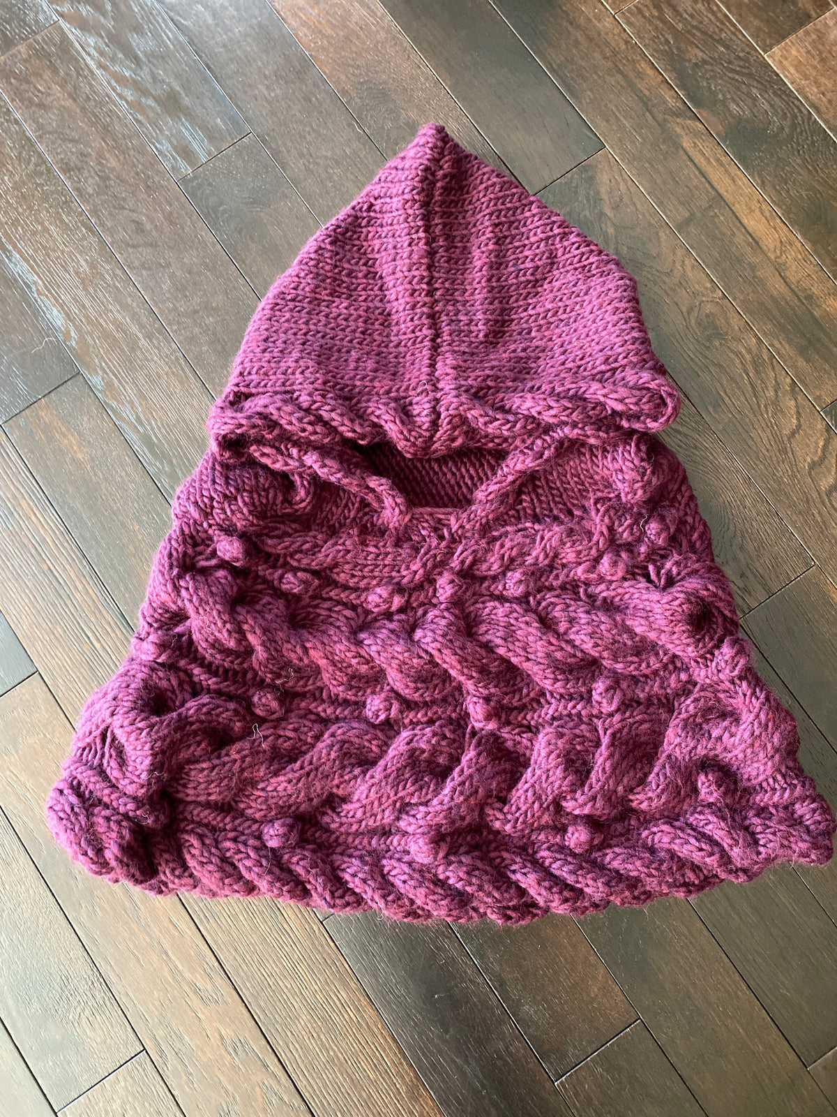 Woodland Hooded Cape
