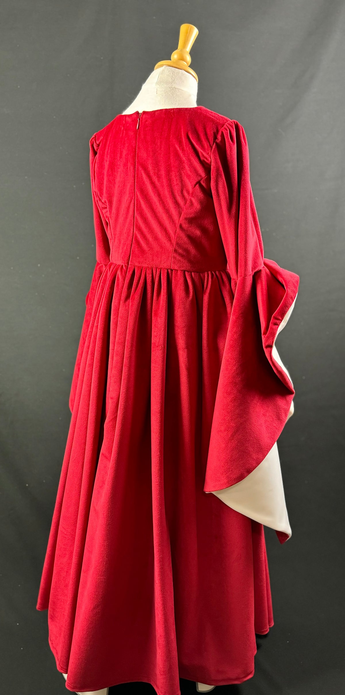 Velvet Medieval Dress and Cloak