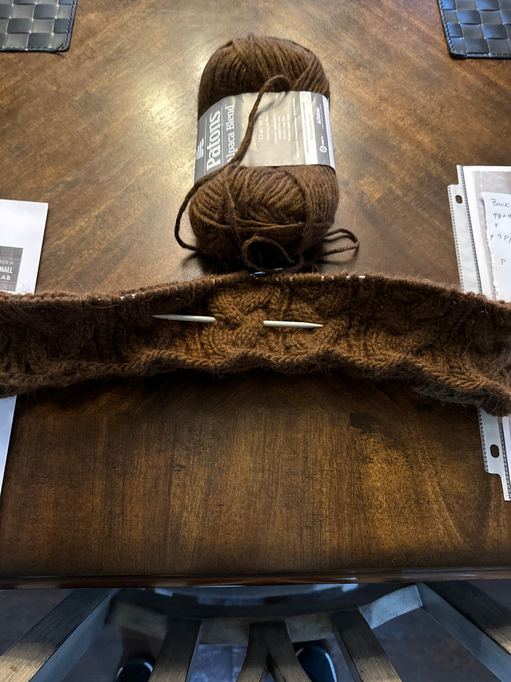 Alpaca cabled pullover