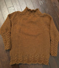 Alpaca cabled pullover