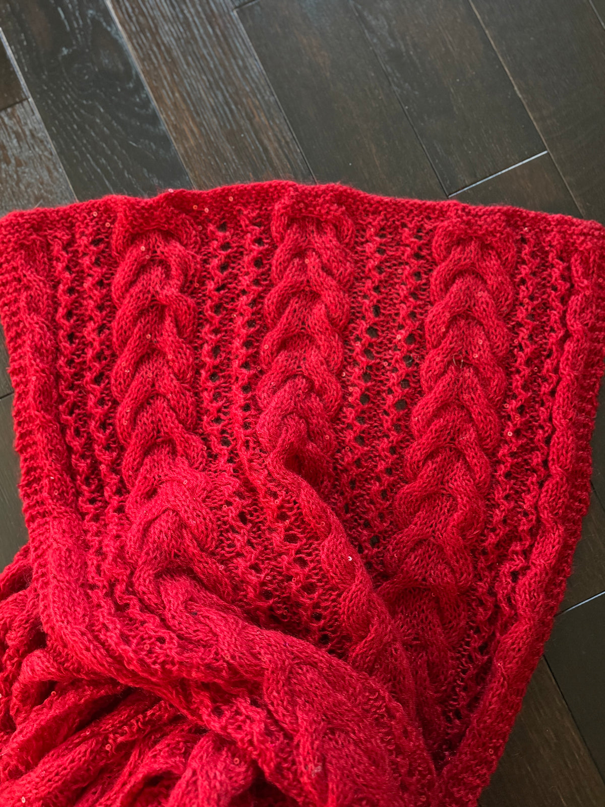 Lacey Mohair Wrap or Scarf