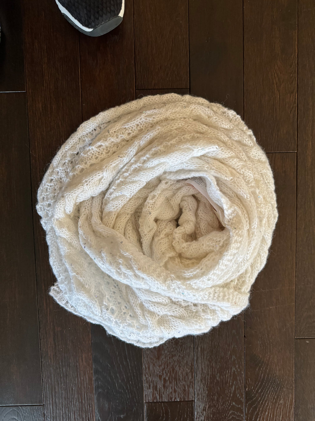Lacey Mohair Wrap or Scarf