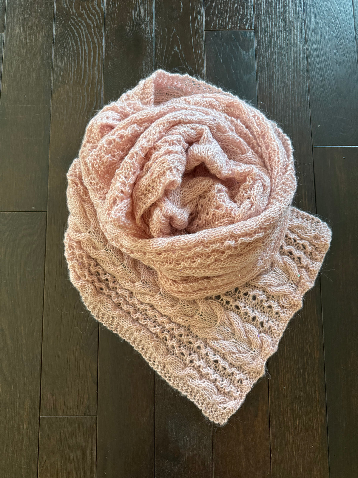 Lacey Mohair Wrap or Scarf