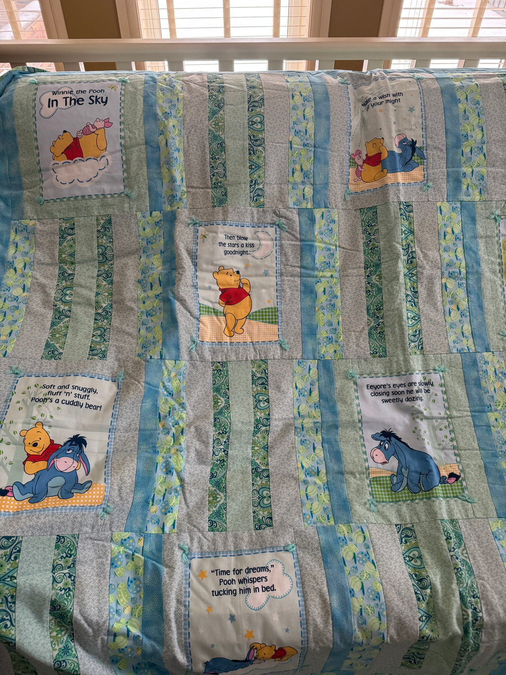 Winnie the Pooh Storybook Quilt