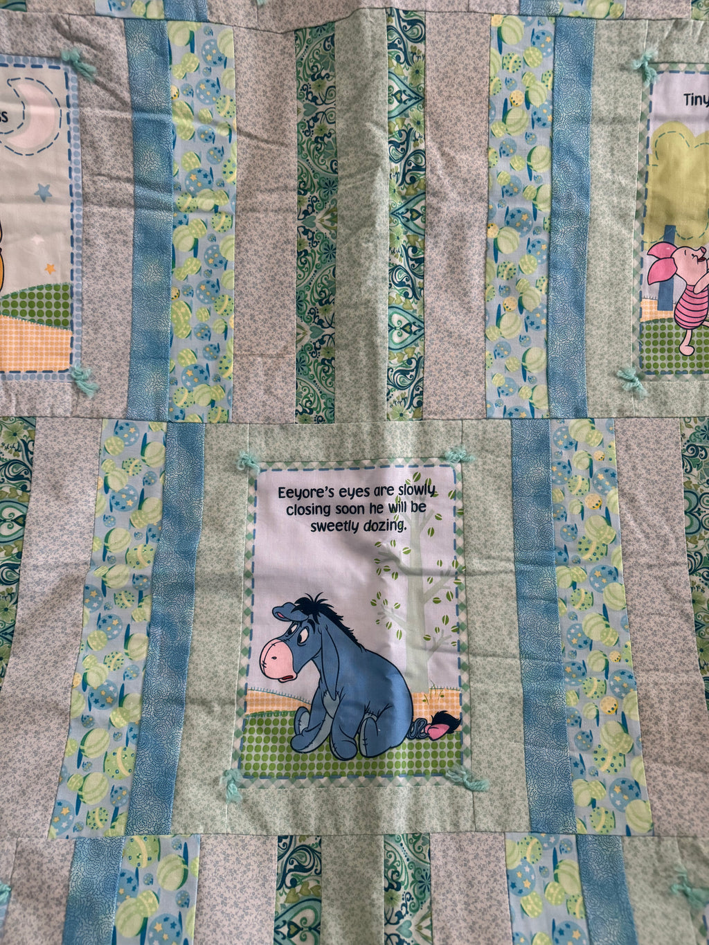 Winnie the Pooh Storybook Quilt