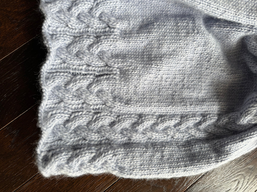 Alpaca cabled pullover