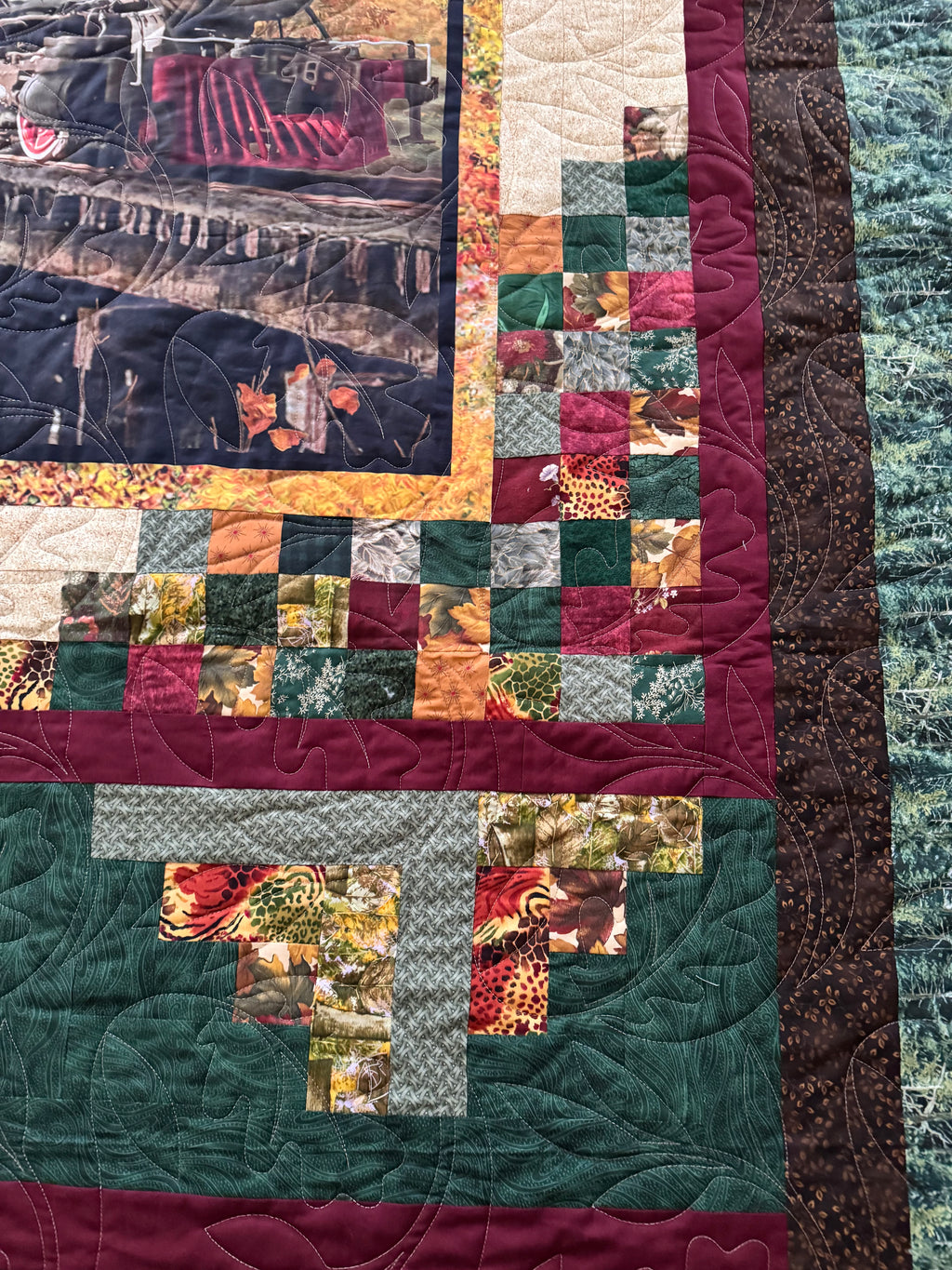 Handmade Train Quilts