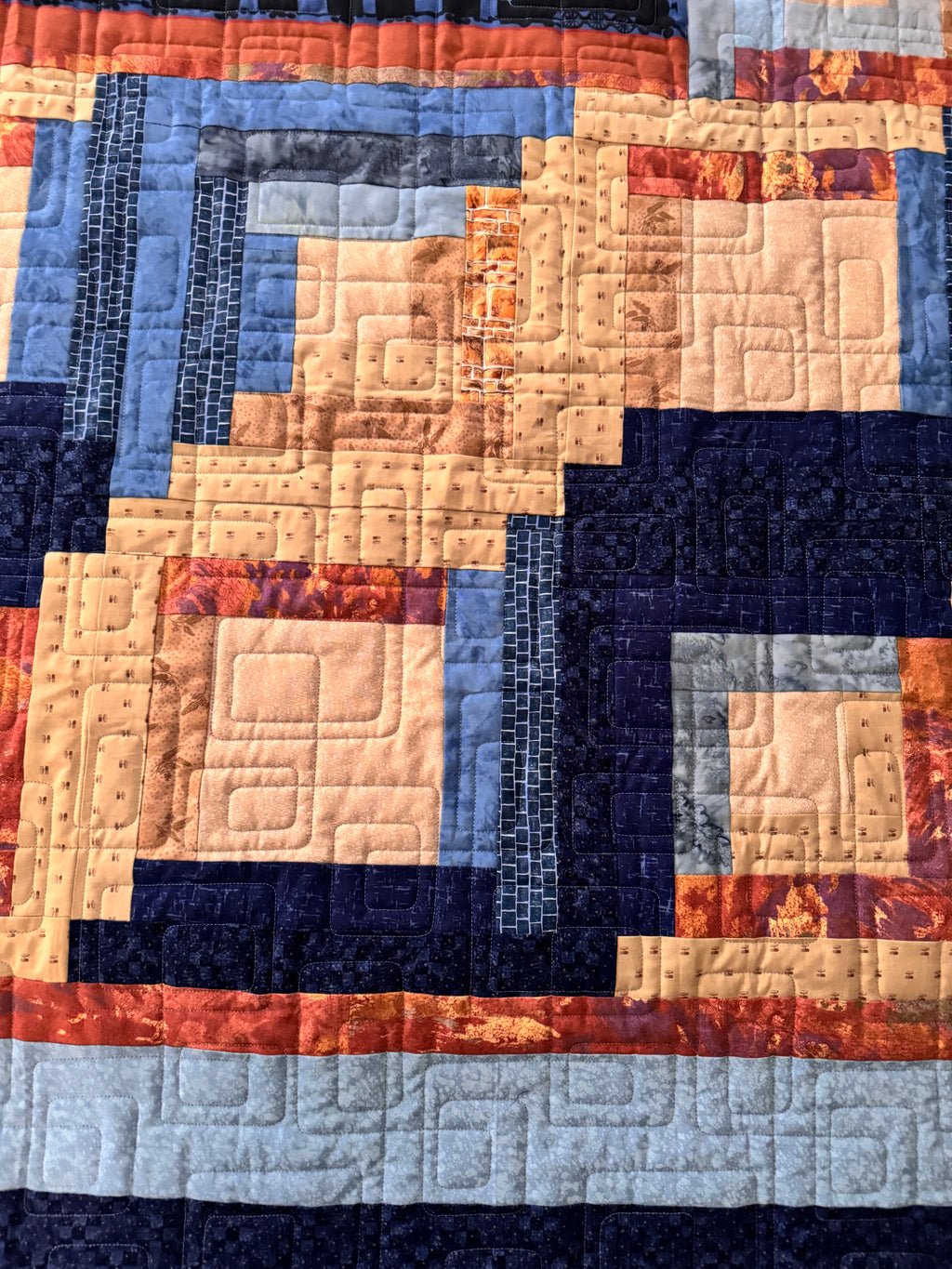 Handmade Train Quilts